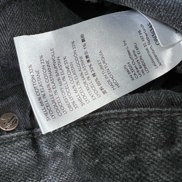 Free People Dark Grey Ripped Distressed Zip Fly Women’s Straight Leg Jeans 27 - Picture 4 of 11